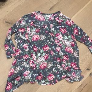Floral tunic